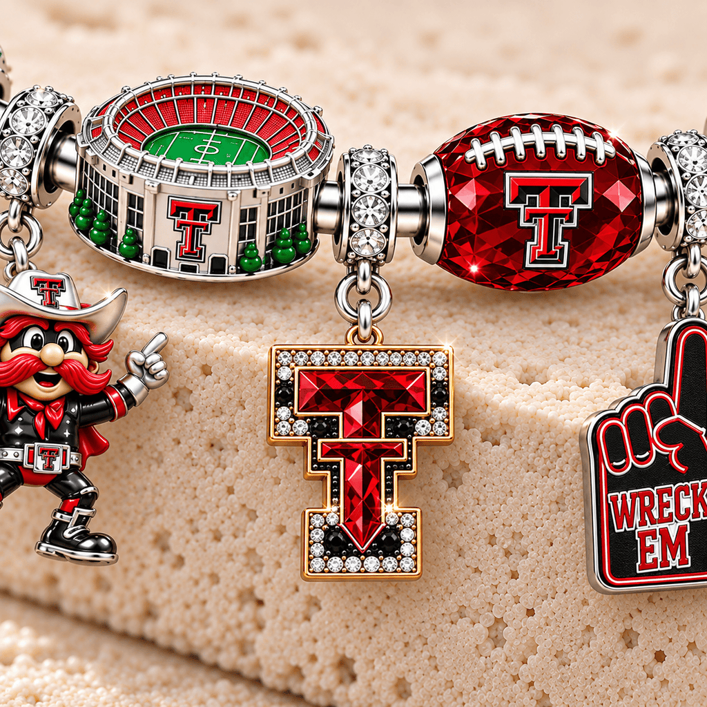 TTRR Silver Charm Bracelet Set TMH