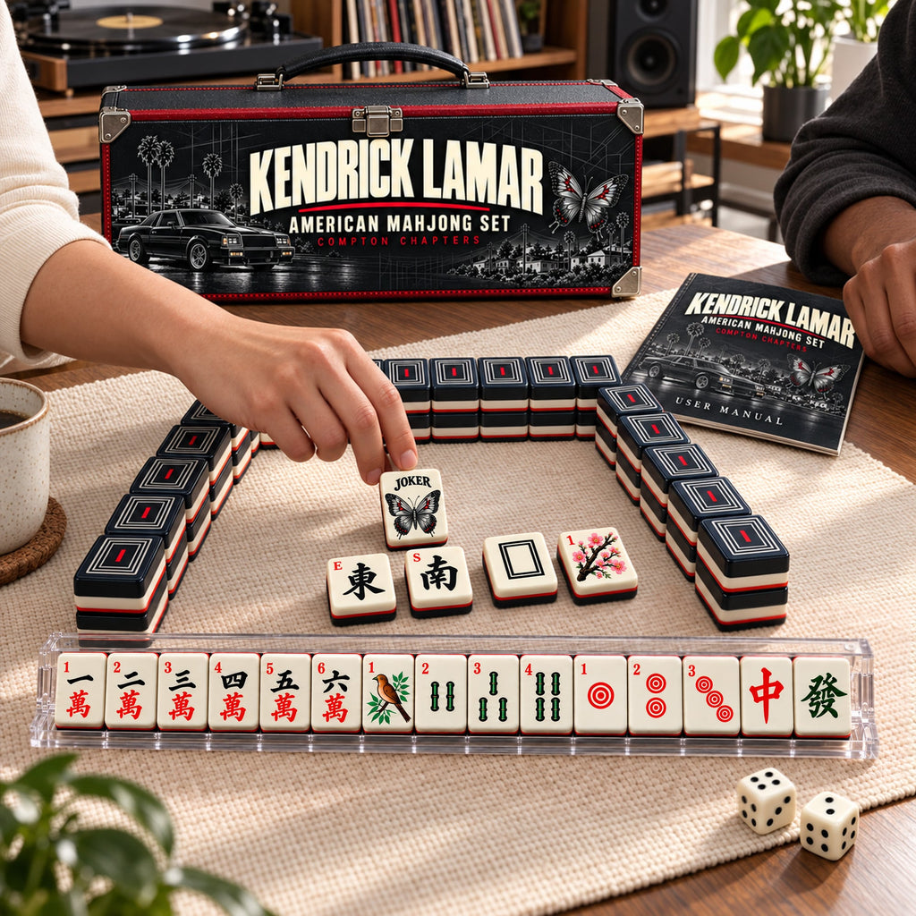 Premium KDL Mahjong Tiles Set PVNA