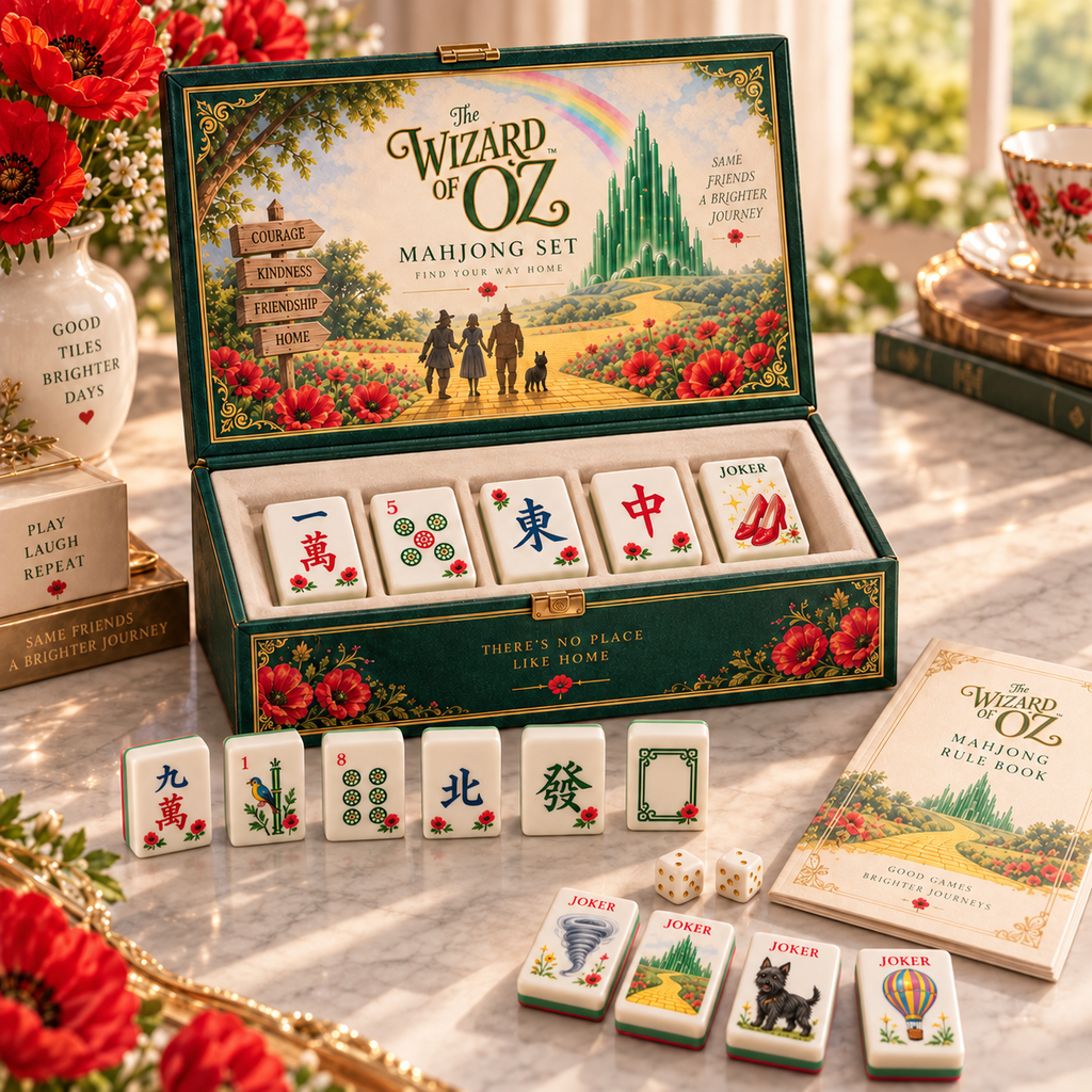 Premium TWOZ Mahjong Tiles Set TNSM