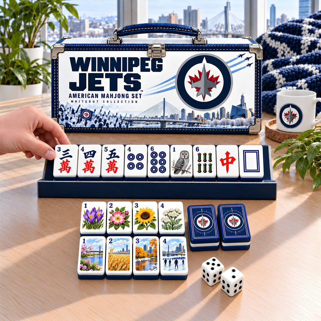 Premium WPJ Mahjong Tiles Set PVNA