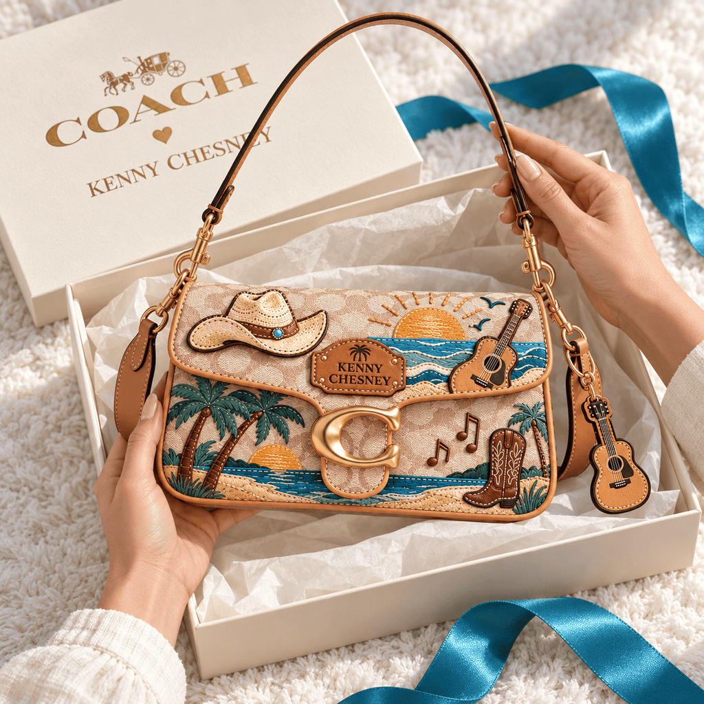 Premium KNCN Coach Shoulder Cross With Charm NPL