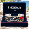 JAWS SCULPTED COLLECTOR CUFF BRACELET HQH