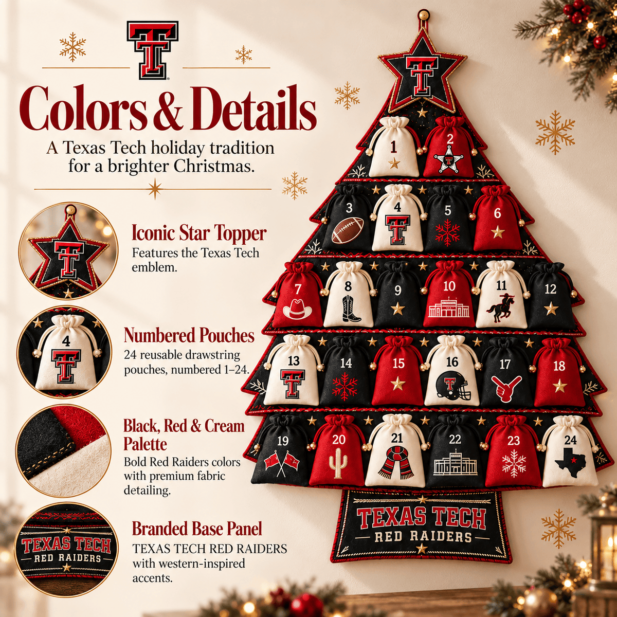 Premium TTRR Christmas Tree Countdown Calendar TNSM