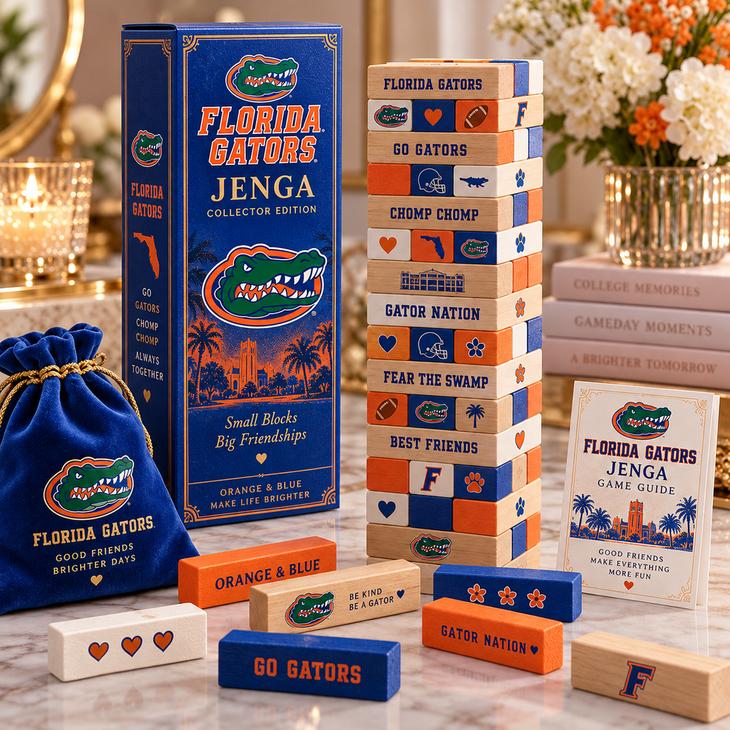 Jenga Collector Edition – Premium FGT Wooden Stacking Game VTH