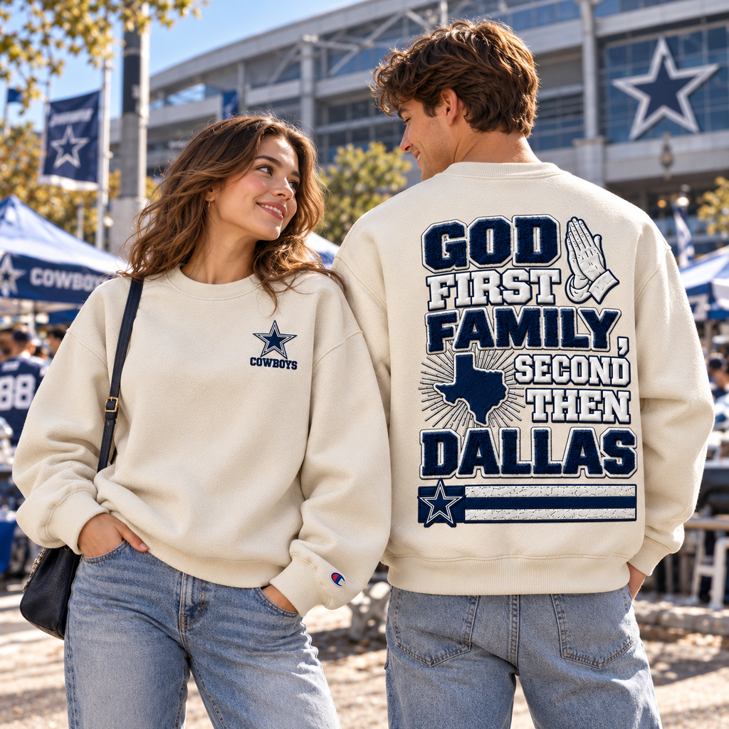 DLCB Premium Embroidered Crewneck Sweatshirt BMD