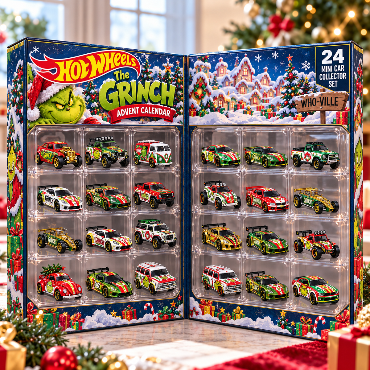 TGR Premium Mini Car Advent Calendar NTNA