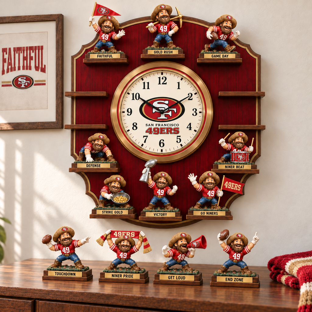 SF49 Premium Mascot Sculpture Clock Collection PTKL