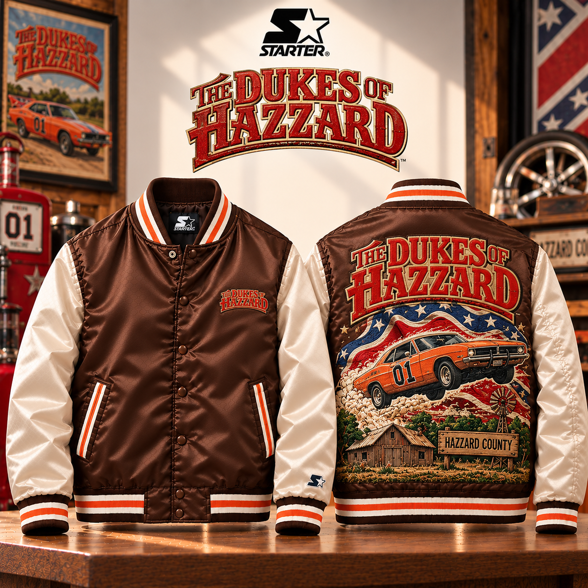 TDH Premium Varsity Bomber Jacket BMD