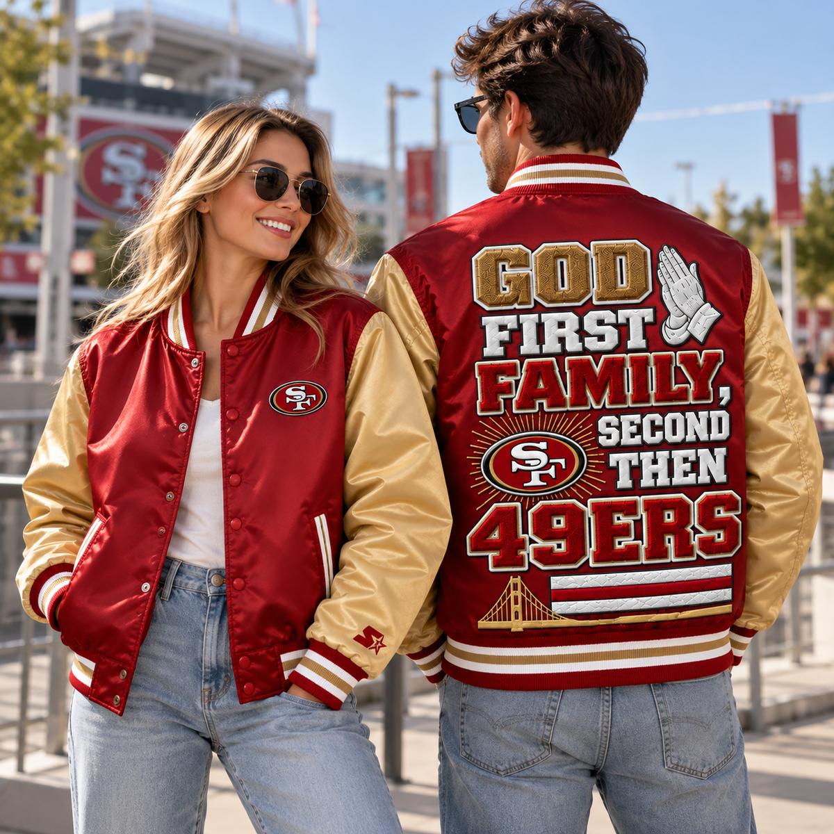 SF49 Premium Varsity Bomber Jacket BMD