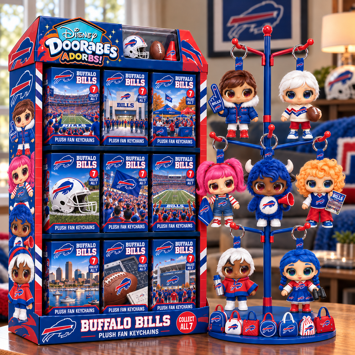 Premium BFBL Plush Keychain Collection NTVA