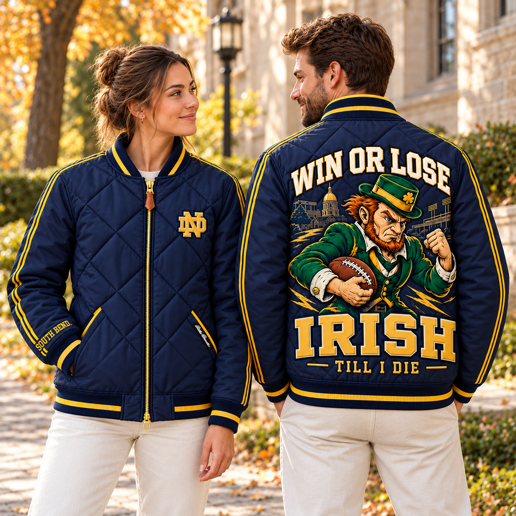 NDFI Premium Classic Quilted Bomber Jacket TMH