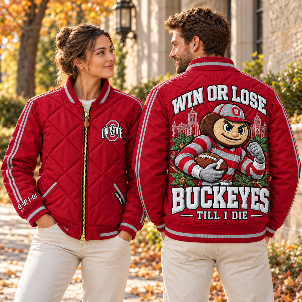 OSB Premium Classic Quilted Bomber Jacket TMH