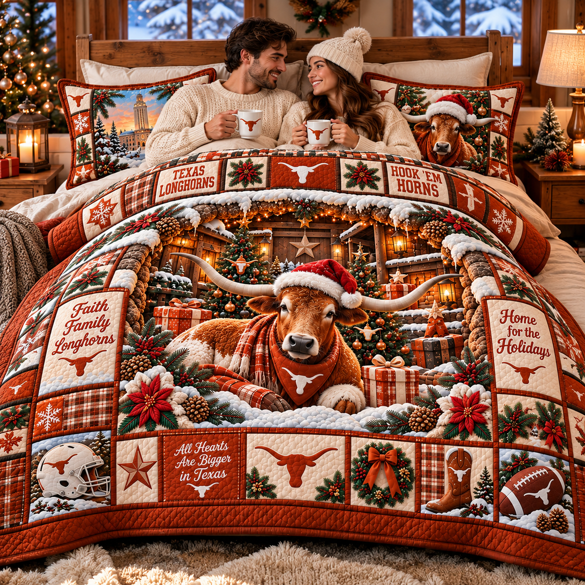 TLS 4 PIECES COVER BEDDING SET PDL (1 FITTED SHEET + 1 FLAT SHEET + 2 PILLOWCASES)