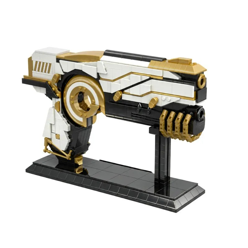 MOC 776PCS Warframe Gun Sci-Fi Weapons Game Props Display Model Building Blocks Bricks Adults Fun Man Toys Desk Decor Collection