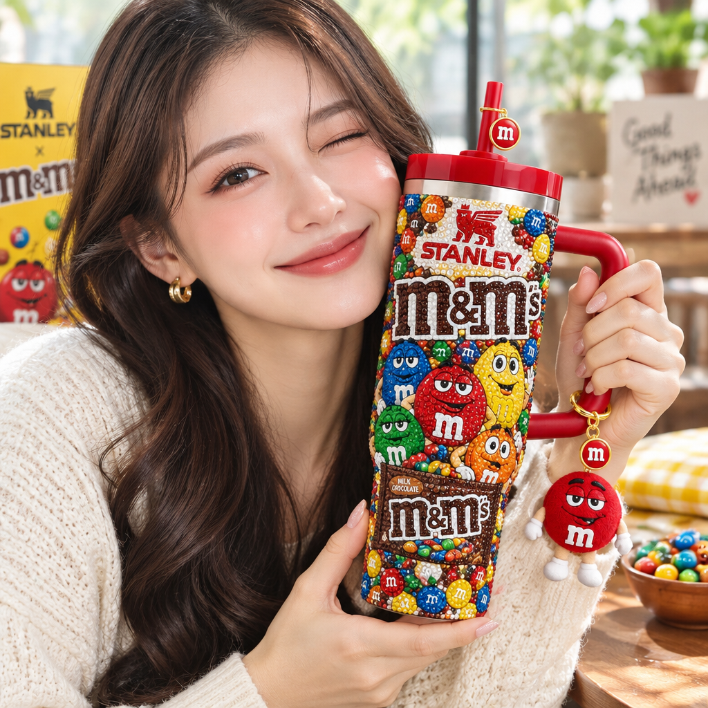 M M S 40oz Tumbler With Handle TTNL